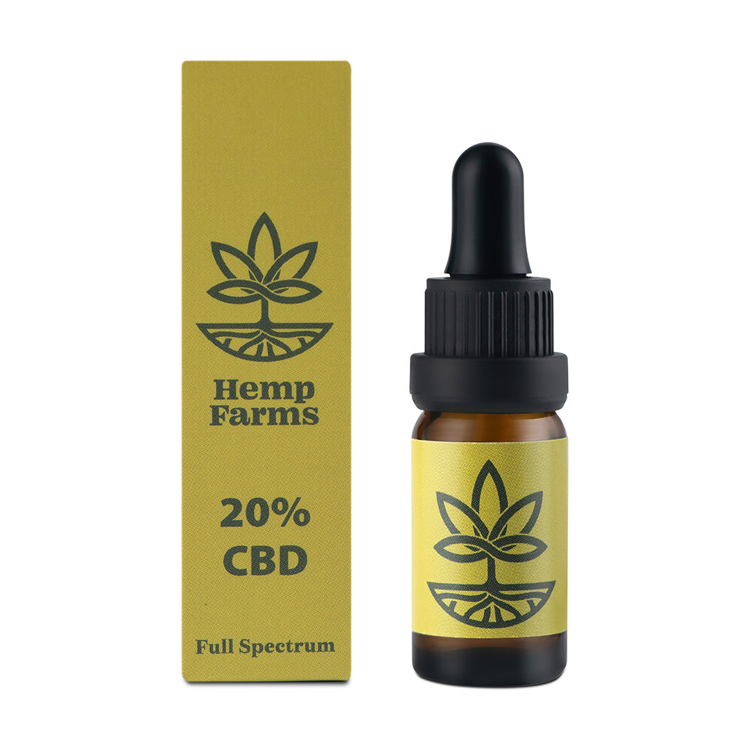 CBD Масло Hemp Farms CBD Oil 20% 10мл. Full Spectrum