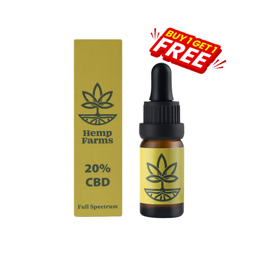 CBD Масло Hemp Farms CBD Oil 20% 10мл. Full Spectrum