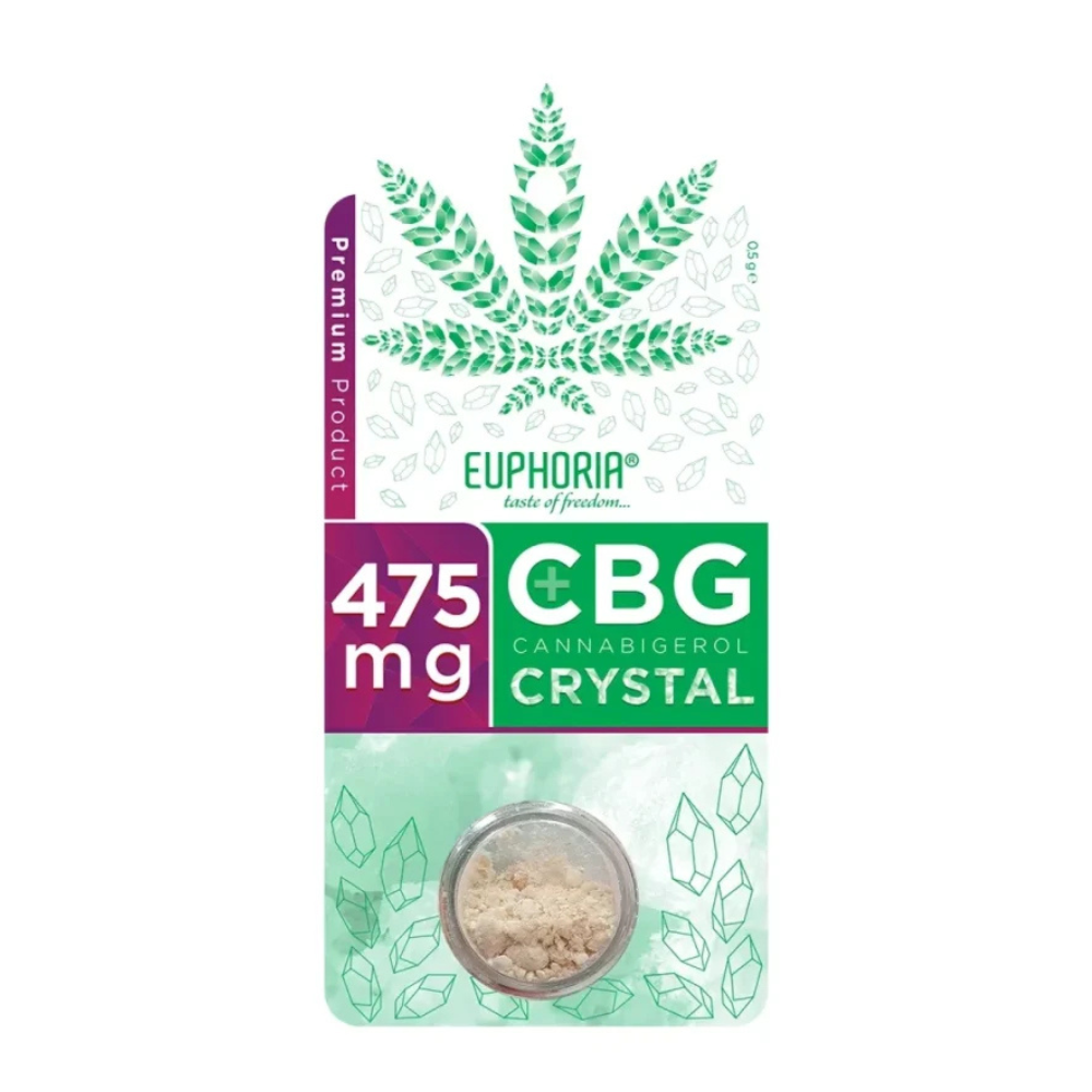 Euphoria Pure CBG Crystal 95% – Чист CBG кристал 475 mg