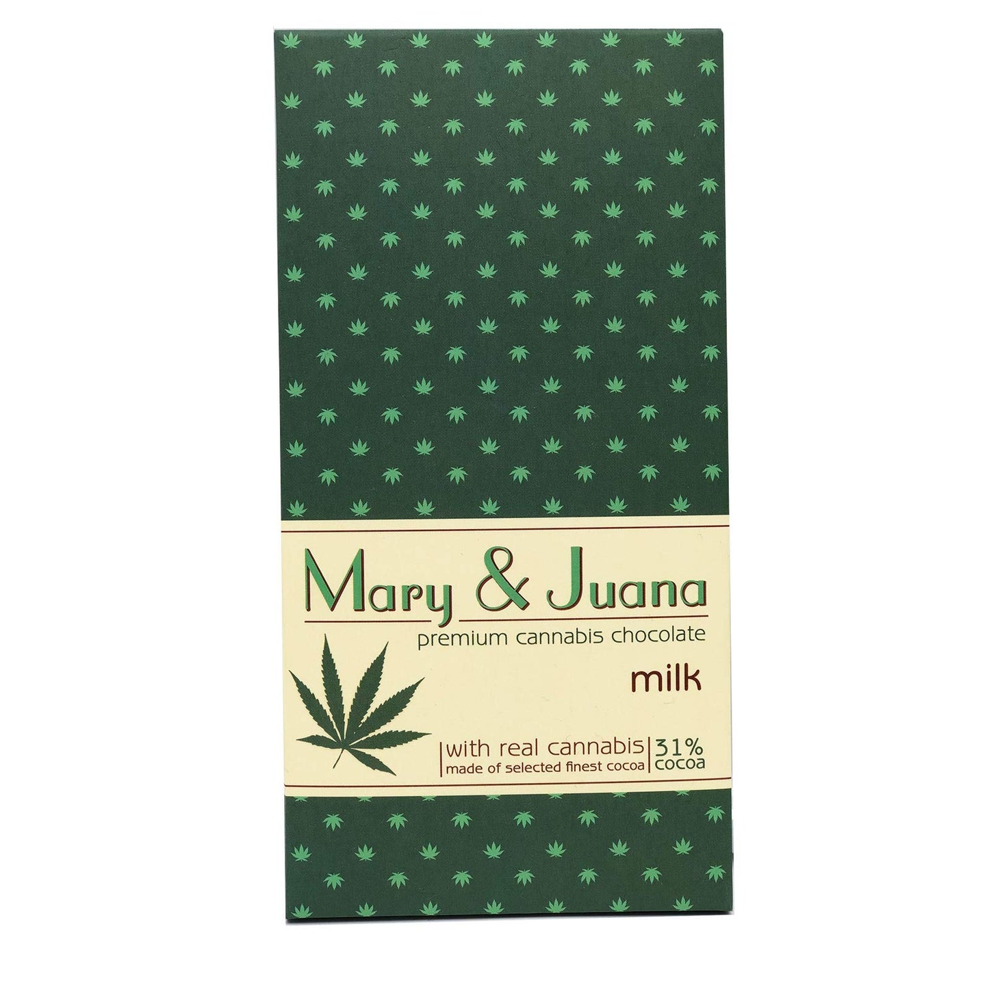 Mary & Juana premium cannabis млечен шоколад