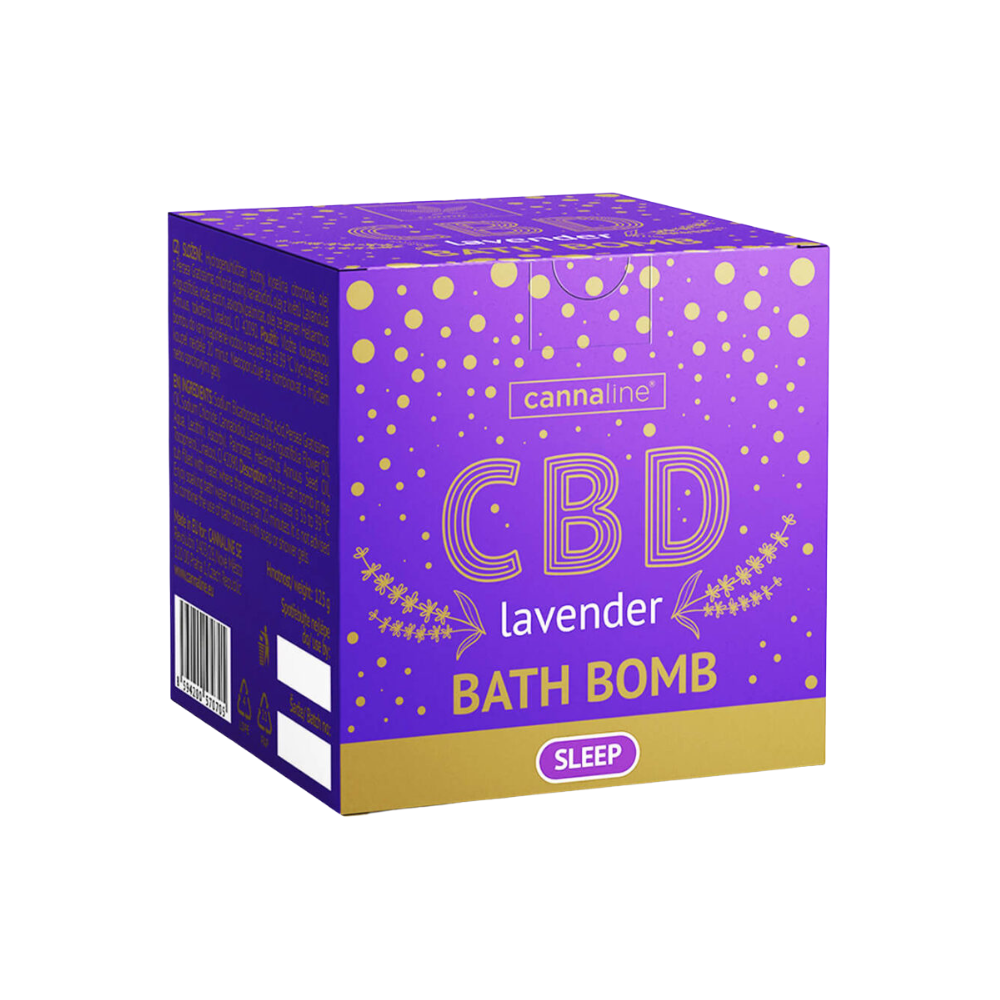 Cannaline Бомбички за Вана с CBD и Лавандула