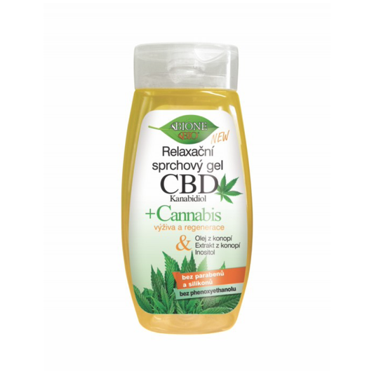 Релаксиращ душ гел с CBD - BIONE - 260 мл