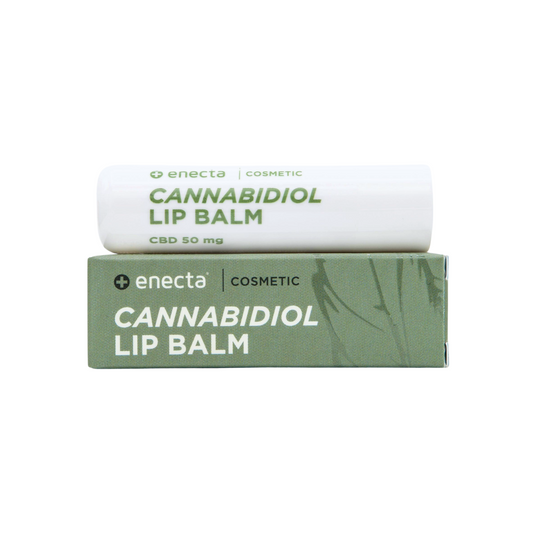 CBD Балсам за устни Enecta с канабидиол – хидратация и защита
