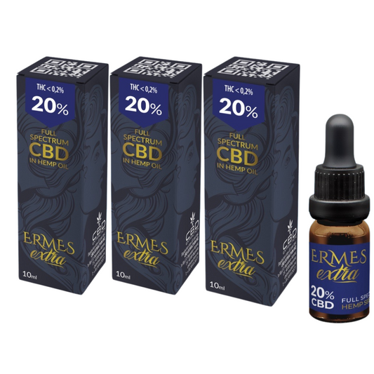 CBD Масло Ермес Промоция 20%+20%+20% CBD Oil 6000мг. Канабидиол 30мл. Full Spectrum