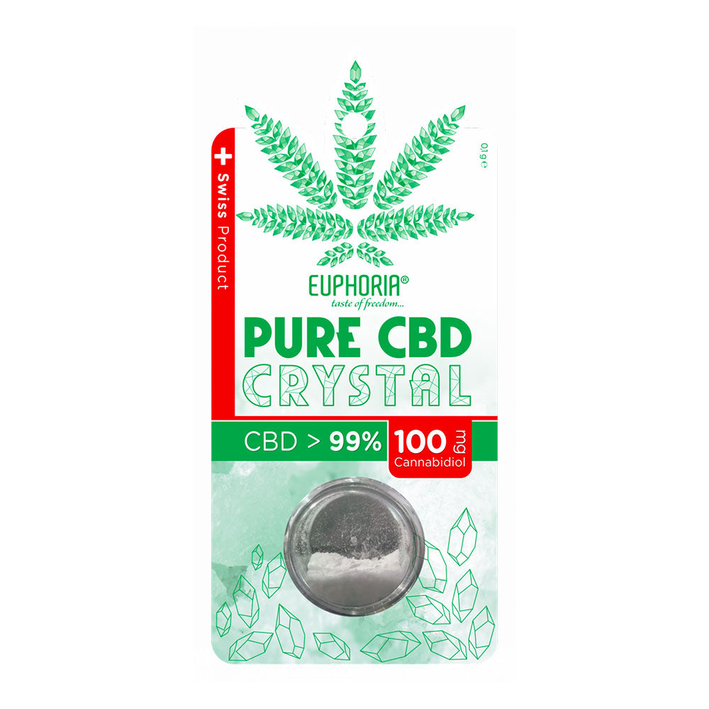Euphoria Pure CBD Crystal 99% – Чист CBD кристал 100 mg