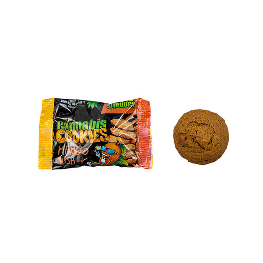 Бисквити Cannabis Airlines Mango Kush с конопен протеин и вкус на манго