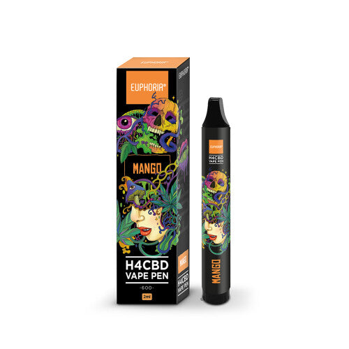 Euphoria H4CBD Disposable Vape Pen Mango 2 ml