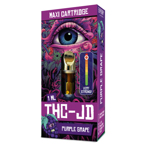 Euphoria THC-JD Cartridge Purple Grape 1 ml